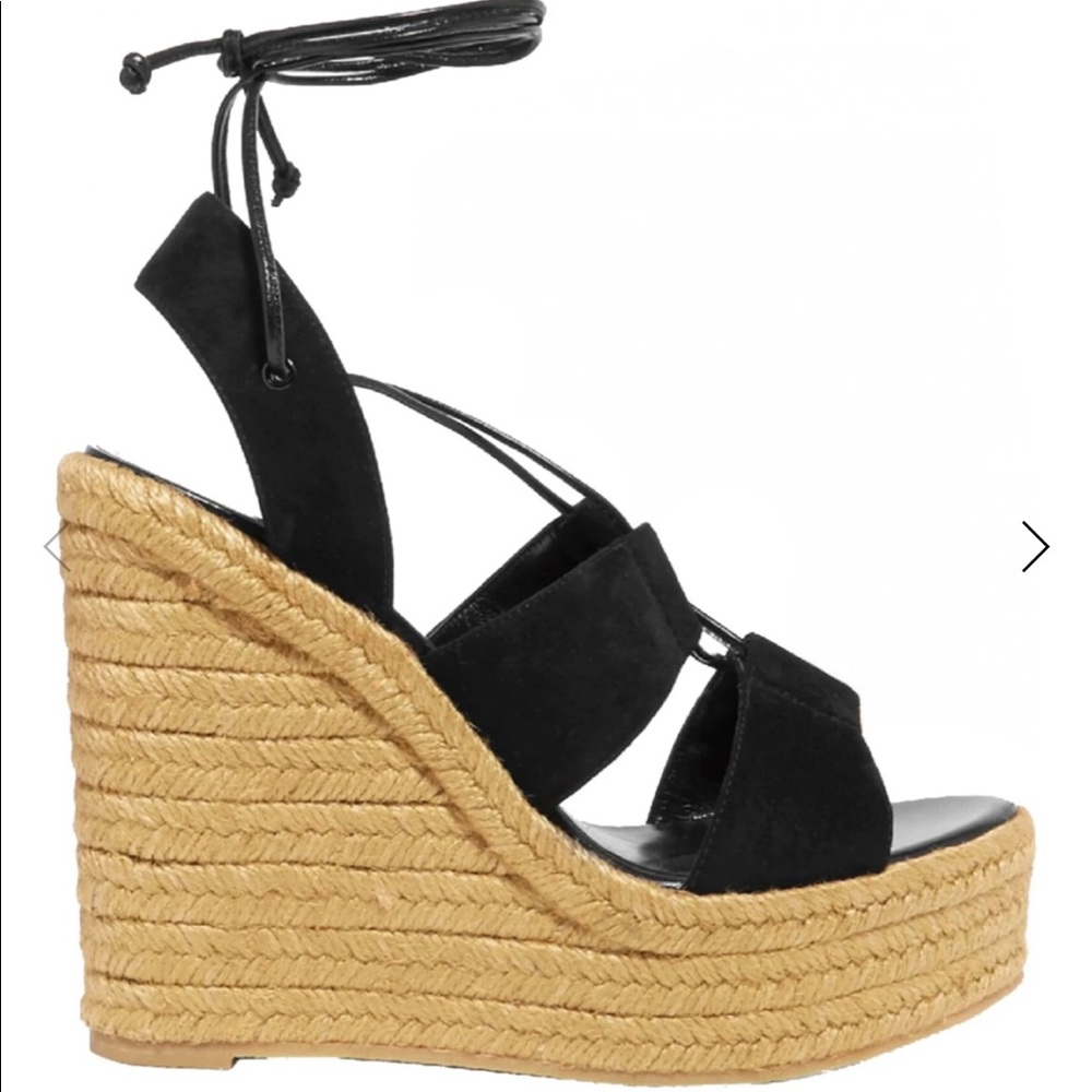 Saint Laurent Tie Up Shoes